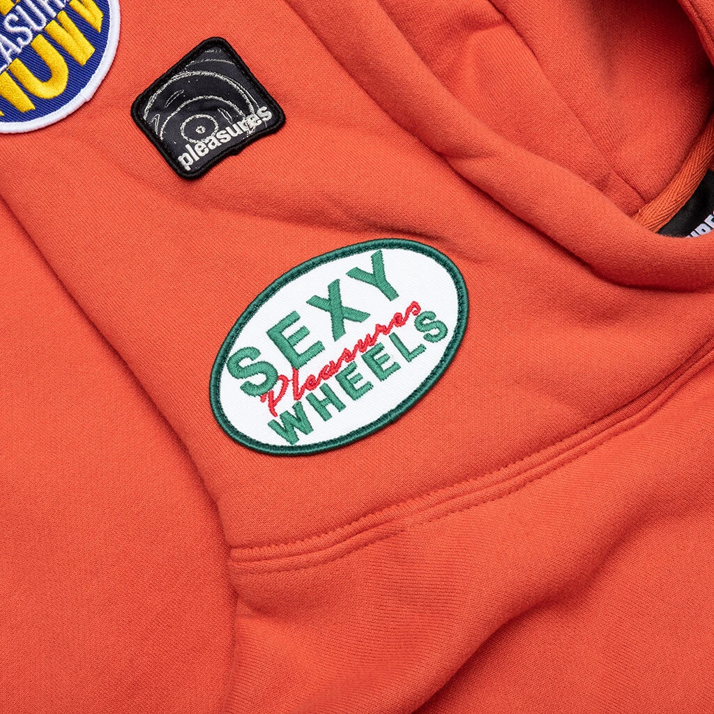 Pleasures Worms Hoodie - Rust 5 Pleasures Worms Hoodie - Rust - Image 3