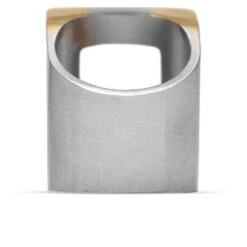 A-COLD-WALL* Oversize Ring - Gold -Fashion Clothing Store a cold wall oversize ring gold zssgr os 3