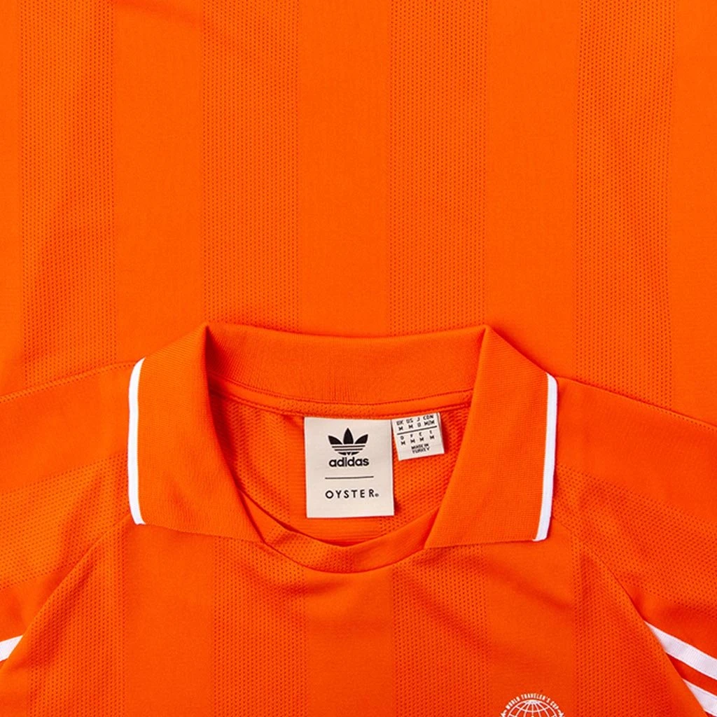 Adidas Originals Originals X Oyster Tee - Orange 4 Adidas Originals Originals X Oyster Tee - Orange - Image 2