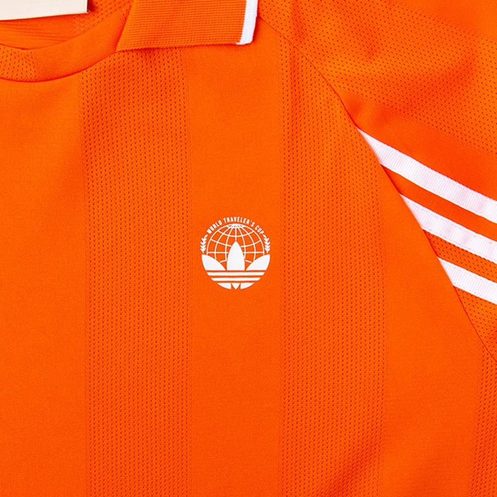 Adidas Originals Originals X Oyster Tee - Orange 5 Adidas Originals Originals X Oyster Tee - Orange - Image 3