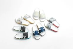 Adidas X Raf Simons LA Adilette - Legend Ink -Fashion Clothing Store adidas x raf simons la adilette legend ink 6