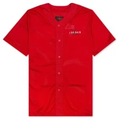 Air Jordan Jumpman Air Jordan Mesh Jersey - Gym Red/Black