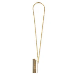Ambush Logo Lighter Case Necklace L - Gold