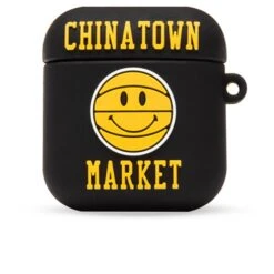 Chinatown Smiley Basketball Airpods Case - Black
