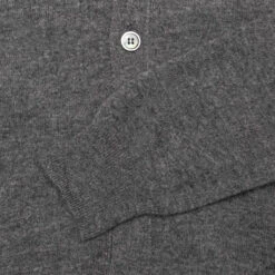 Gold Heart Cardigan - Grey -Fashion Clothing Store comme des garcons play gold heart cardigan grey 4