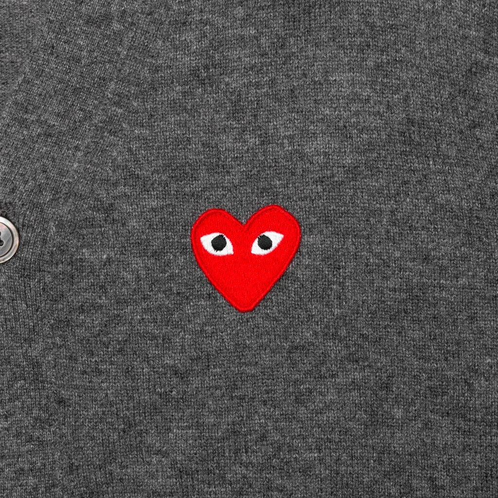 Knit Cardigan Red Heart - Grey 6 Knit Cardigan Red Heart - Grey - Image 4