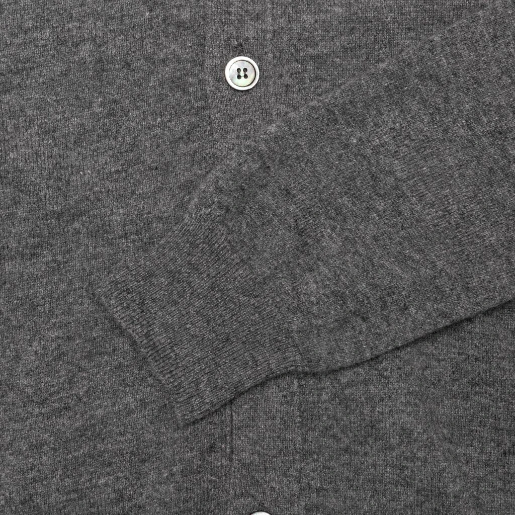 Knit Cardigan Red Heart - Grey 7 Knit Cardigan Red Heart - Grey - Image 5