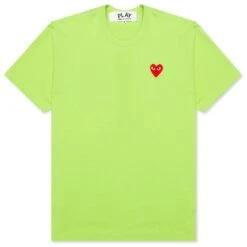 Pastelle Women's Red Emblem T-Shirt - Green