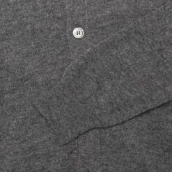 Small Heart Cardigan - Grey -Fashion Clothing Store comme des garcons play small heart cardigan grey 4