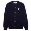 V-Neck Cardigan - Navy