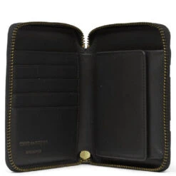 Comme Des Garcons Polka Dots Wallet - Black -Fashion Clothing Store comme des garcons sa2100 polka dot wallet black sa2100pd blk 3