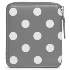 Comme Des Garcons SA2100PD Polka Dots Wallet - Grey -Fashion Clothing Store comme des garcons sa2100 polka dot wallet grey sa2100pd gry 2