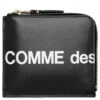 Comme Des Garcons SA3100HL Huge Logo Zip Wallet - Black 2 Comme Des Garcons SA3100HL Huge Logo Zip Wallet - Black -Fashion Clothing Store comme des garcons sa3100hl huge logo zip wallet black sa3100hl blk
