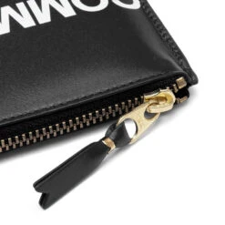 Comme Des Garcons SA3100HL Huge Logo Zip Wallet - Black 7 Comme Des Garcons SA3100HL Huge Logo Zip Wallet - Black -Fashion Clothing Store comme des garcons sa3100hl huge logo zip wallet black sa3100hl blk 3