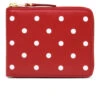 Comme Des Garcons Polka Dots Wallet - Red 2 Comme Des Garcons Polka Dots Wallet - Red -Fashion Clothing Store comme des garcons sa7100 polka dot wallet red sa7100pd red