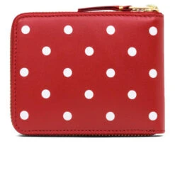Comme Des Garcons Polka Dots Wallet - Red 7 Comme Des Garcons Polka Dots Wallet - Red -Fashion Clothing Store comme des garcons sa7100 polka dot wallet red sa7100pd red 2