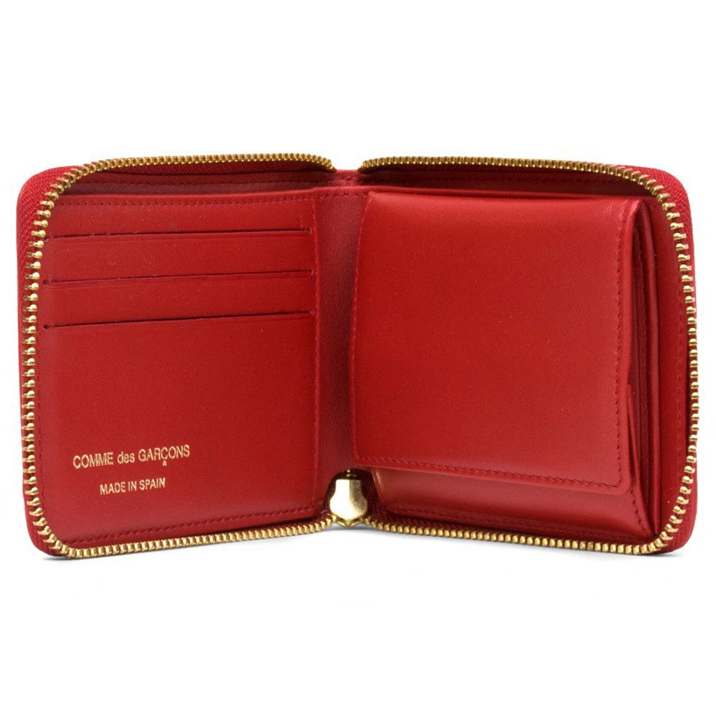 Comme Des Garcons Polka Dots Wallet - Red 4 Comme Des Garcons Polka Dots Wallet - Red - Image 2