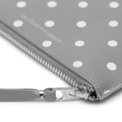 Comme Des Garcons SA8100 Polka Dots Wallet - Grey -Fashion Clothing Store comme des garcons sa8100 polka dot wallet grey sa8100pd gry 3