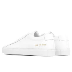 Common Projects Original Achilles Low - White -Fashion Clothing Store common projects 1528 original achilles low white 3