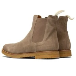 Common Projects Chelsea Boot Suede - Warm Grey -Fashion Clothing Store common projects chelsea boot suede warm grey 3