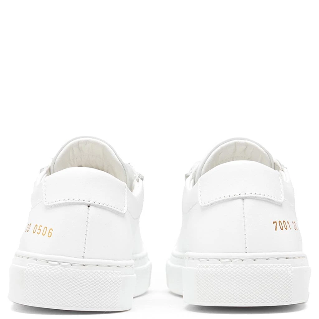 Common Projects Kids Toddler Original Achilles Low - White 4 Common Projects Kids Toddler Original Achilles Low - White - Image 2