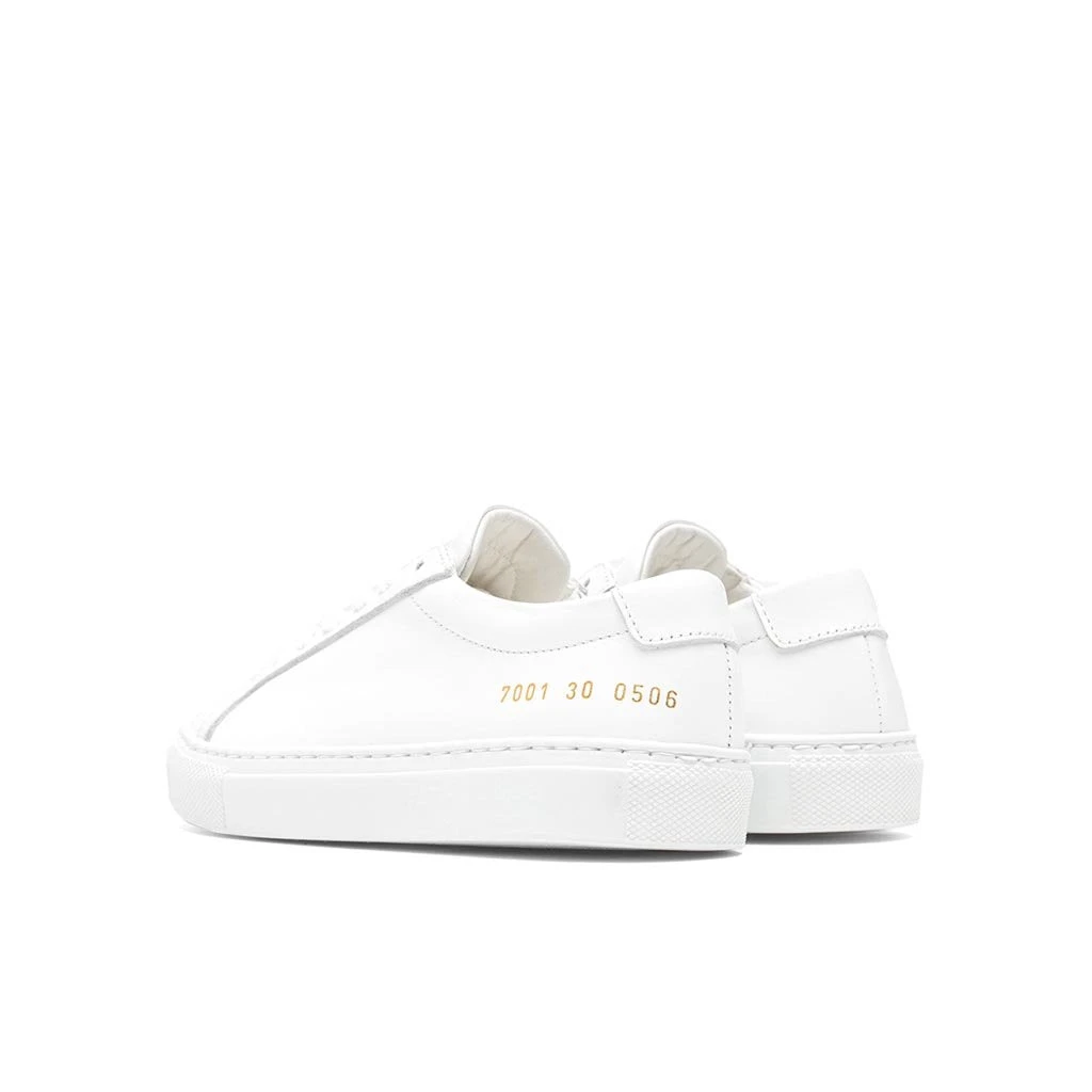Common Projects Kids Toddler Original Achilles Low - White 5 Common Projects Kids Toddler Original Achilles Low - White - Image 3