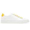 Common Projects Retro Low Glossy - White/Yellow 1 Common Projects Retro Low Glossy - White/Yellow -Fashion Clothing Store common projects retro low glossy whiteyellow