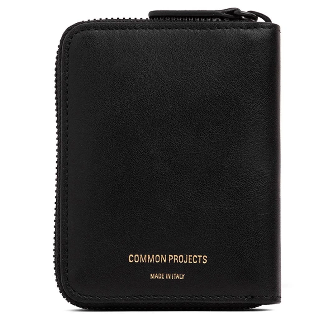 Common Projects Soft Leather Zip Coin Case - Black 5 Common Projects Soft Leather Zip Coin Case - Black - Image 3