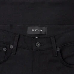 Axel Denim - Black -Fashion Clothing Store feature axel denim black 2