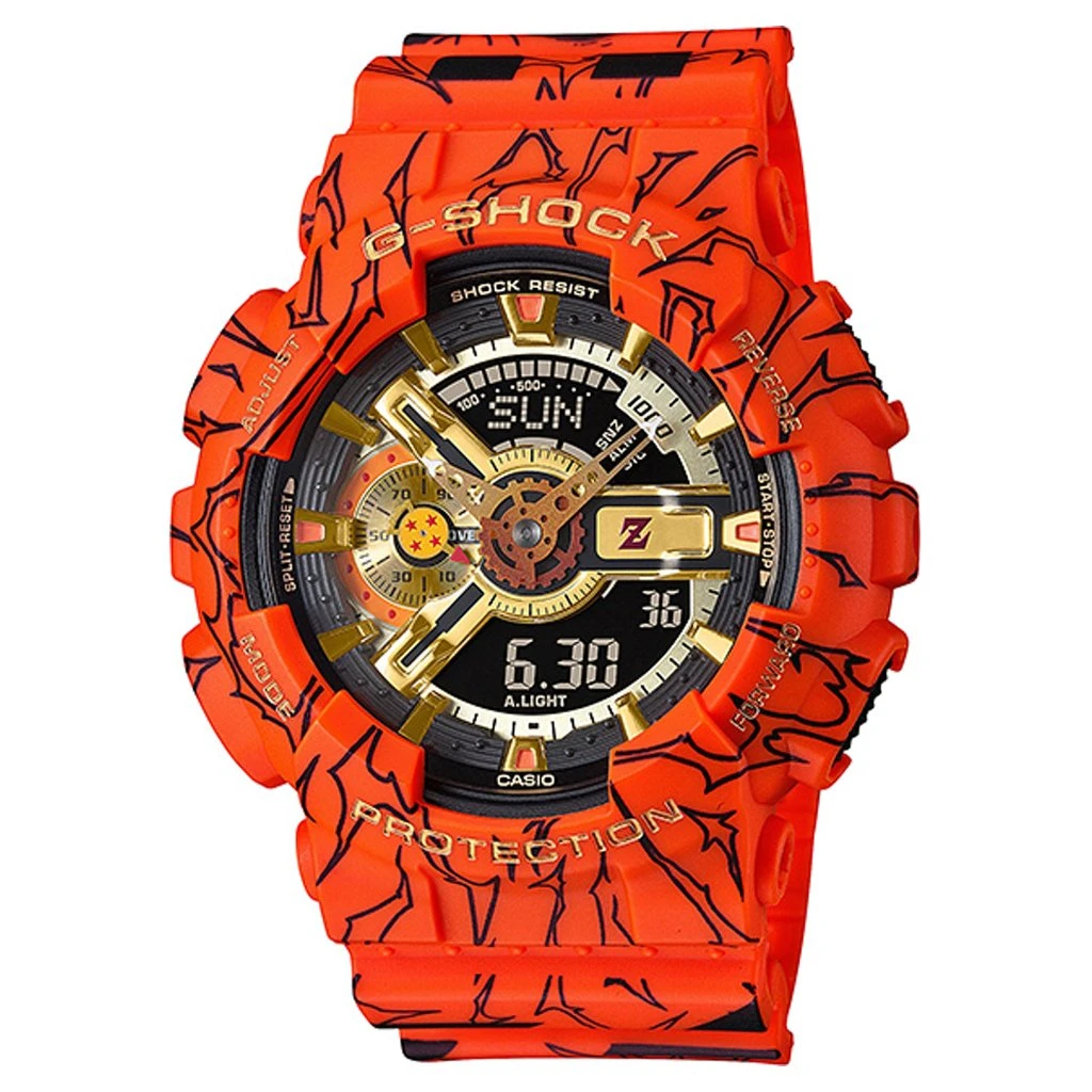 G-Shock X Dragon Ball Z GA110JDB - Orange 3 G-Shock X Dragon Ball Z GA110JDB - Orange