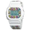 G-Shock X Keith Haring DW5600 - White/Multi 1 G-Shock X Keith Haring DW5600 - White/Multi -Fashion Clothing Store g shock x keith haring dw5600 whitemulti dw5600keith19 7
