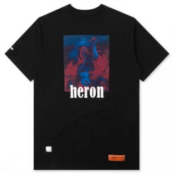 Herons S/S T-Shirt - Black