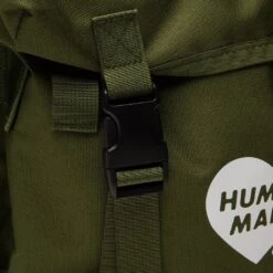 Military Rucksack - Olive -Fashion Clothing Store human made military rucksack olive hm19gd035 olv os 4