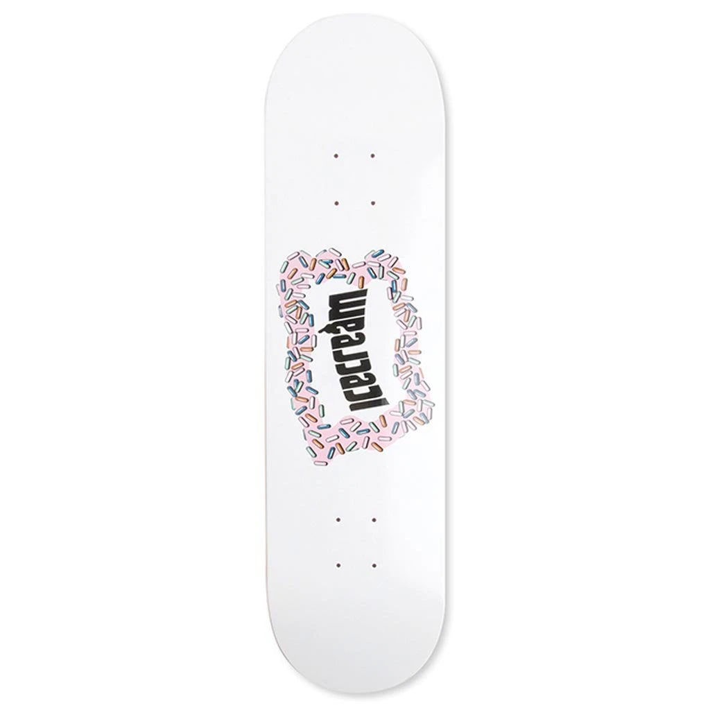 Frozen Skate Deck - White 3 Frozen Skate Deck - White