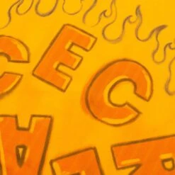 Furnace SS Tee - Cadmium Yellow -Fashion Clothing Store icecream furnace ss tee cadmium yellow 3