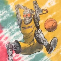 Dunking Robot S/S Crew Tee - Tie Dye -Fashion Clothing Store just don dunking robot ss crew tee tie dye 4