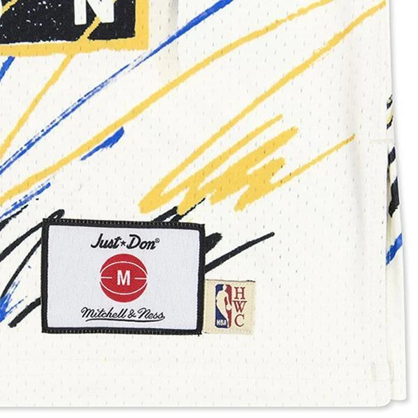 Just Don 'Golden State Warriors' Sublimated Jersey - Pattern Off White 5 Just Don 'Golden State Warriors' Sublimated Jersey - Pattern Off White - Image 3