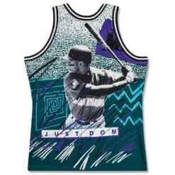 Just Don 'Seattle Mariners' Sublimated Jersey - Pattern Teal -Fashion Clothing Store just don seattle mariners sublimated jersey pattern teal 4