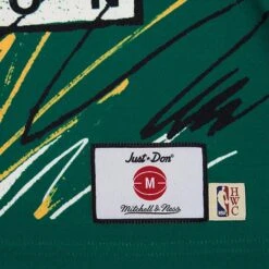 Just Don 'Seattle Supersonics' Sublimated Jersey - Pattern Kelly Green 9 Just Don 'Seattle Supersonics' Sublimated Jersey - Pattern Kelly Green -Fashion Clothing Store just don seattle supersonics sublimated jersey pattern kelly green 3