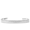 Maison Margiela Flipped Logo Cuff Bracelet - Palladio Burattato -Fashion Clothing Store maison margiela flipped logo cuff bracelet palladio burattato