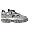 Maison Margiela Fusion Sneaker Low Top - Silver/Black -Fashion Clothing Store maison margiela fusion sneaker low top silverblack