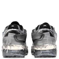 Maison Margiela Fusion Sneaker Low Top - Silver/Black 9 Maison Margiela Fusion Sneaker Low Top - Silver/Black -Fashion Clothing Store maison margiela fusion sneaker low top silverblack 4