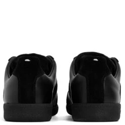 Maison Margiela Replica Low Top Calf Skin - Black -Fashion Clothing Store maison margiela replica low top calf skin black 4