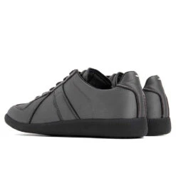 Maison Margiela Replica Low Top - Grey Satin -Fashion Clothing Store maison margiela replica low top grey satin 3