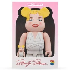 Marilyn Monroe 100% + 400% BE@RBRICK Set -Fashion Clothing Store medicom toy marilyn monroe 100 400 bearbrick set mtc19728 14 5
