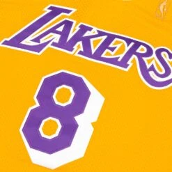 Mitchell & Ness NBA Authentic Jersey Los Angeles Lakers Home 1996-97 Kobe Bryant - Yellow -Fashion Clothing Store mitchell ness nba authentic jersey los angeles lakers home 1996 97 kobe bryant yellow 3