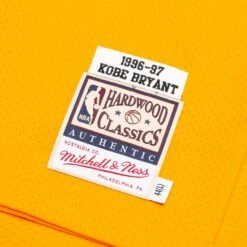 Mitchell & Ness NBA Authentic Jersey Los Angeles Lakers Home 1996-97 Kobe Bryant - Yellow -Fashion Clothing Store mitchell ness nba authentic jersey los angeles lakers home 1996 97 kobe bryant yellow 4