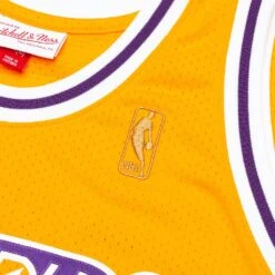 Mitchell & Ness NBA Authentic Jersey Los Angeles Lakers Home 1996-97 Kobe Bryant - Yellow -Fashion Clothing Store mitchell ness nba authentic jersey los angeles lakers home 1996 97 kobe bryant yellow 5