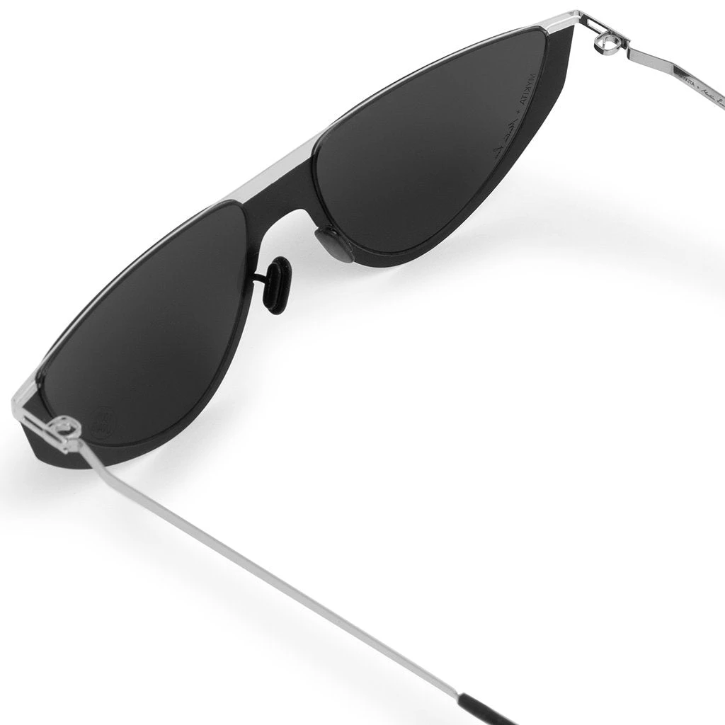 Mykita X Martine Rose Selina - Silver Black/Dark Grey Solid 5 Mykita X Martine Rose Selina - Silver Black/Dark Grey Solid - Image 3