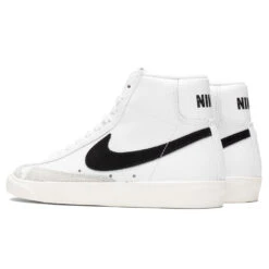 Nike Women's Blazer Mid '77 - White/Black/Sail -Fashion Clothing Store nike womens blazer mid 77 whiteblacksail 3